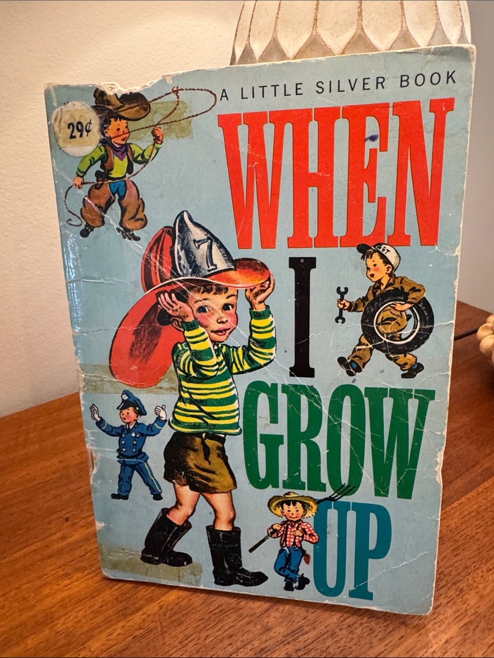 Vintage Little Silver Book When I Grow Up | 1950 | Golden Press